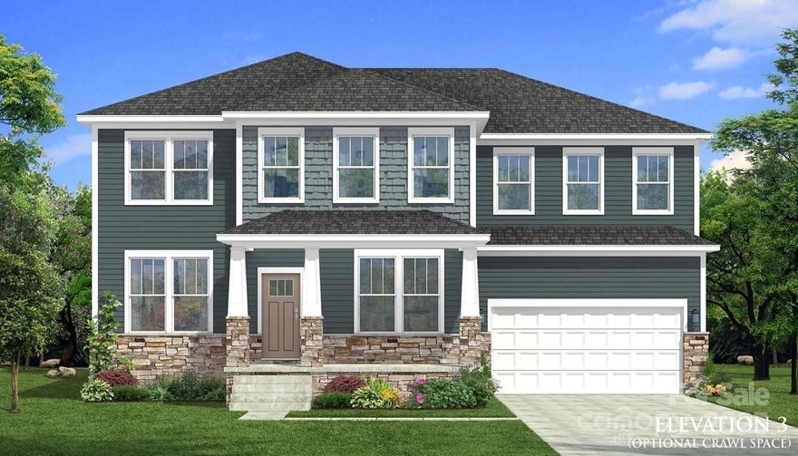 Welcome to Lakeside Glen & our stunning Townsend Plan! Spanning 3,5016 sq ft, this home features 5 bdrms, 4.5 baths, and is brimming with upgrades. The open-concept layout includes LVP flooring on the main level, a gourmet kitchen w/ stainless steel appliances, a 5-burner gas cooktop, wall oven, quartz countertops, and a spacious island perfect for entertaining. The main floor is also home to a formal dining rm with tray ceiling, a large great rm, & a private office. Ascend the oak-treaded stairs to discover a luxurious primary suite w/ a tray ceiling, dual-sink vanity, tiled shower w/ solid surface seat, and a large walk-in closet. Secondary bdrms are well-sized with walk-in closets & share access to a loft, plus a guest bdrm w/ ensuite! A hall bath w/ double vanity and a second-floor laundry rm w/ a sink, add ample storage & convenience. Enjoy the outdoors from the inviting front porch or the expansive covered rear porch. Estimated Completion May 2025.