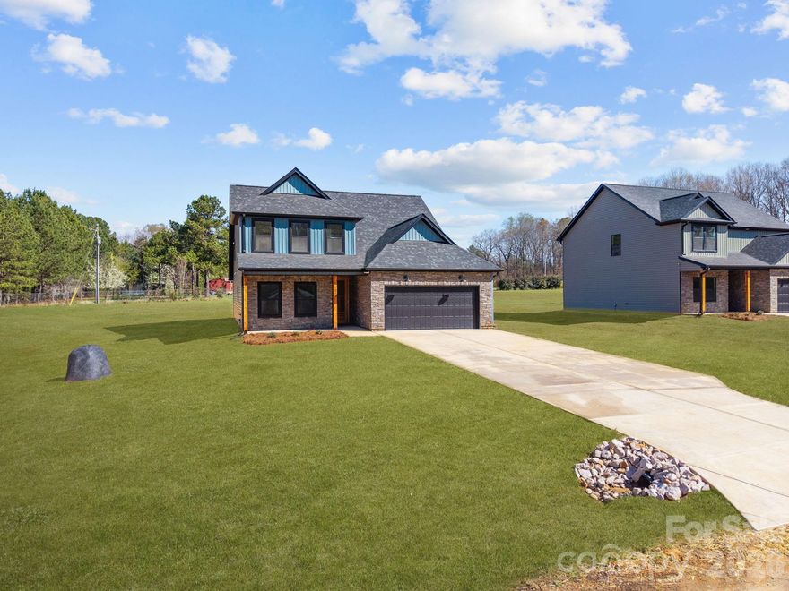 Welcome to this beautiful new construction home in Salisbury, NC, offering modern finishes and thoughtful design on a private dead-end road with no HOA restrictions. This spacious 4-bedroom, 3.5-bath home features a highly desirable floor plan with the primary suite conveniently located on the main level, providing comfort and privacy. The luxurious primary bathroom includes a custom tile shower, creating a spa-like retreat.

The main floor also features a dedicated office space, perfect for working from home or a quiet study area. The kitchen is designed with quality and functionality in mind, featuring solid wood cabinetry with soft-close drawers, ample storage, and stylish finishes that make it both beautiful and practical.

Throughout the home, durable and modern LVP flooring provides a cohesive look while being easy to maintain. Upstairs, additional bedrooms and bathrooms offer plenty of space for family or guests.

Step outside to enjoy a large backyard, ideal for entertaining, gardening, or simply relaxing. Situated on a private dead-end road, this home offers peaceful surroundings while still being conveniently located near Salisbury’s shopping, dining, and amenities.

This new construction home combines quality craftsmanship, modern features, and a quiet setting—ready for its first owners to move in and enjoy.