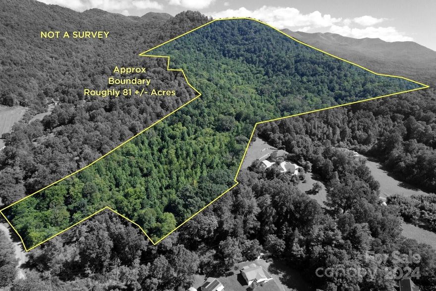 This classic mountain acreage, adjacent to the Sylva city limits, is perfect for your legacy family estate, recreation, and natural enjoyment.  Easy access off the state-maintained road takes you into a level area with a bold creek and the former site of a large barn. An old farm road that was recently re-opened leads through the hardwood forest to an upper cove with excellent privacy, long-range mountain views, and spectacular views of Sylva NC. This property is protected by several steep slopes up to 3100' ridges.  Looking at the prior use as a cattle farm with pastures and interior roads show many opportunities for new uses from areas that could be returned to meadows, and a perfect home or cabin site up in the protected cove that looks out over downtown Sylva. There is an old mine (probably for mica) on the property as well. Close to restaurants, breweries, and only 13 minutes to Western Carolina University. Buyer survey recommended. 2023 Forestry Plan available.