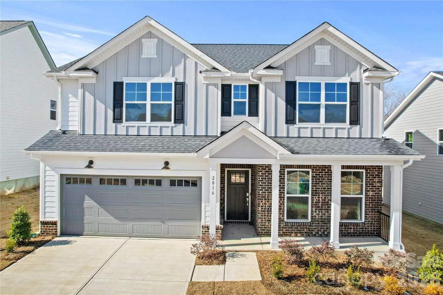 Our move-in ready Murphy plan is available now and beautifully designed for both comfort and style. The gourmet kitchen features stunning two-toned cabinetry and flows seamlessly into the breakfast area and spacious family room, where a charming brick fireplace creates the perfect gathering space. At the front of the home, a private study with French doors offers a quiet place to work, while a guest suite with a full bath is tucked in the back for added privacy. Step outside to enjoy a semi-secluded backyard with a screened porch and patio—ideal for relaxing or entertaining. Upstairs, the owner’s suite features an elegant tray ceiling and a spa-inspired bath with an oversized walk-in shower showcasing beautiful tile details. The second floor also includes four additional bedrooms, an additional full bath, a spacious loft, and a convenient laundry room. Located minutes from the town of Waxhaw, you'll enjoy convenient access to shopping, dining, and top-rated schools while still coming home to a peaceful community setting