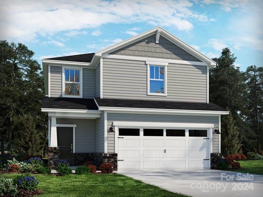 Brand new, energy-efficient home available by Mar 2024! Work from home or designate a homework space in the second-story study. Down the hall, the spacious primary suite boasts dual sinks and a walk-in closet. Downstairs, the open-concept layout is accented with a convenient powder room and back patio. Located in the charming town of York, SC, Monterey Park offers a series of two-story, three- to five-bedroom homes from the $300s. Conveniently situated near local shopping, dining, parks and greenways in addition to onsite amenities, including walking trails and a playground, there is something for everyone. Easily access Hwy 5 and 49, making morning commutes a breeze. Each of our homes is built with innovative, energy-efficient features designed to help you enjoy more savings, better health, real comfort and peace of mind.