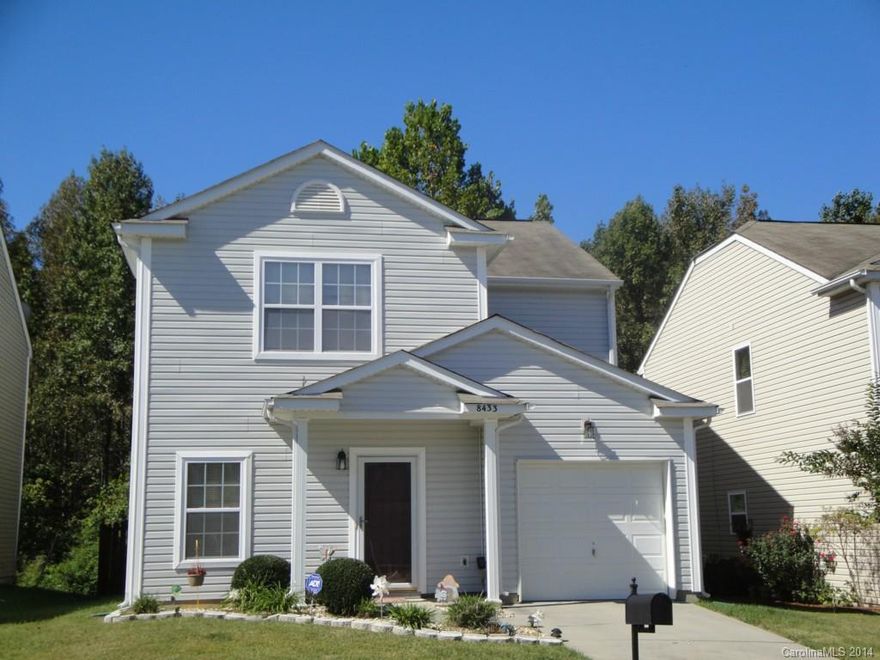 Beautiful and Affordable home offers a Spacious Kitchen, Huge Pantry, Custom Tiled Floor, and Real French Doors that open to Deck and Fenced in Backyard. Guest Bedroom on the Main Level, and a Huge Open Loft Upstairs. Don't miss the Humongous Walk-in Master Closet! Garage has Custom Sealed Floors and Opener. Home located close to Northlake, I-485 and I-77.  Excellent Location! Minutes to the Airport, University, Shopping, and Restaurants. The neighborhood includes a playground and swimming pool.