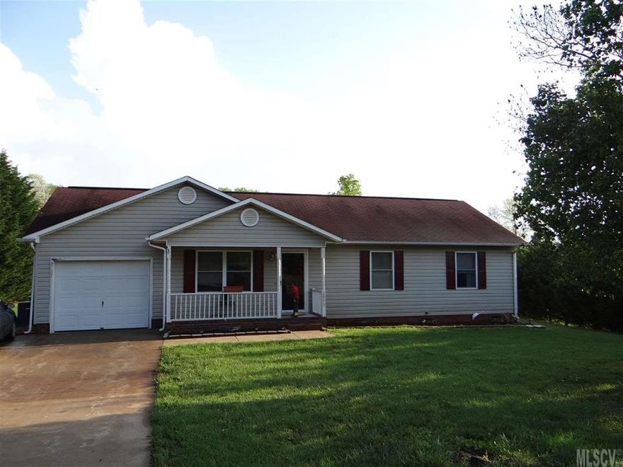 Great condition home on beautiful large property. Very private yard with deck to enjoy the outdoors. Move in to this 3 BR 2 BA home at an affordable price.