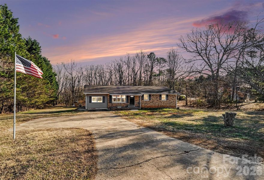 This fully renovated all-brick, one-story ranch offers a move-in-ready experience. With more updates than can be listed, here are just a few highlights. Step inside to find brand-new carpet and an open-concept layout connecting the living room and kitchen. The beautifully updated kitchen serves as the heart of the home and features high-quality, non-builder-grade cabinetry built to last, full backsplash and built in pantry.

One wing of the home offers three bedrooms with refinished hardwood floors and a spacious, updated full bathroom. On the opposite side, a permitted addition includes a second full bathroom and a laundry room. A large bonus room with an electric fireplace completes the main level, providing flexible space for a family room, office, or entertainment area.

Beyond the cosmetic updates, the home features all-new windows and exterior doors, along with a completely replaced electrical panel. The walk-out basement is expansive and unfinished, offering endless potential for future living space. A brand-new sump pump system with a transferable warranty has been installed to help keep the basement dry and protected.

All of this sits on over half an acre with no HOA—perfect for enjoying peaceful country living. Don’t miss your opportunity to see this exceptional home in person!