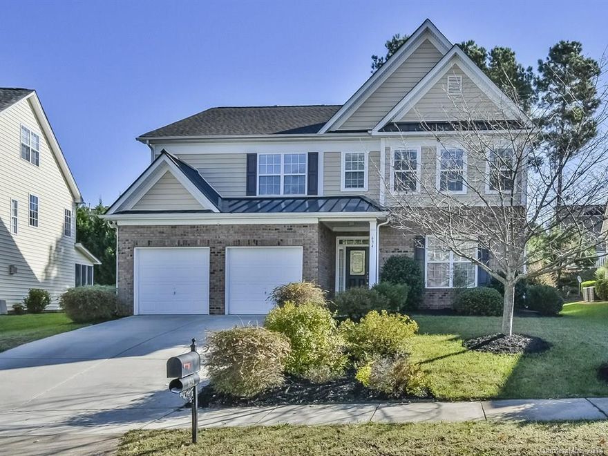 Truly unique home to community. Seller floored 2 story living room creating huge loft & flex space. 2nd floor office w/hardwoods & gas burning fireplace, bedroom on main level, 42" cabinets w/granite tops & tile backsplash in kitchen. Space Galore! Fantastic location. New H20 softener. Easy lawn maintenance. Selling below tax value!