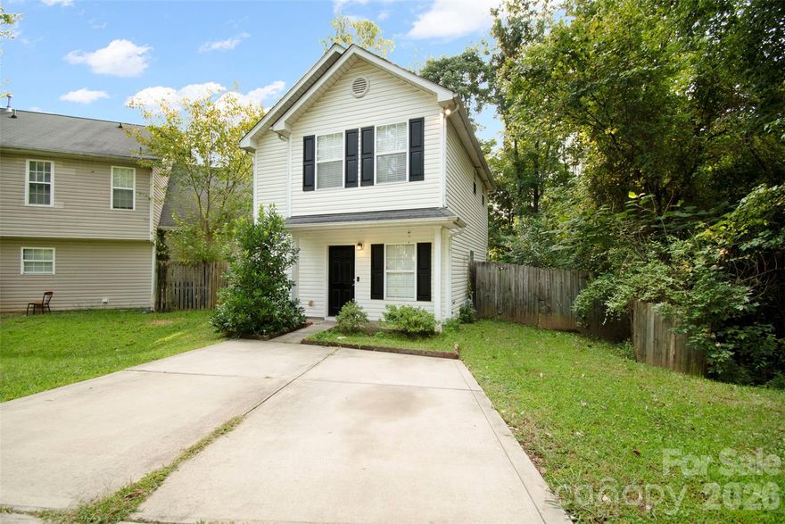 Welcome to 5541 Peachwood Drive, a charming home that is ideal for first-time buyers. With two bedrooms, each featuring its own private bathroom, this layout provides comfort, privacy, and flexibility whether you’re hosting guests, creating a home office, or simply enjoying your own space.

The main level boasts an open and inviting flow with a spacious living area, dining space, and a well-appointed kitchen designed for everyday convenience. Enjoy being outside with a private patio, perfect for enjoying morning coffee, casual gatherings, or quiet evenings at home.

This home offers a prime location just 20 minutes from Uptown Charlotte, with local parks, dining, and shopping just minutes away, including quick access to Northlake Mall. It’s a setting that blends convenience with a warm, welcoming lifestyle.

Move-in ready and conveniently  designed, 5541 Peachwood Drive is a wonderful place to begin your homeownership journey. Schedule your showing today!