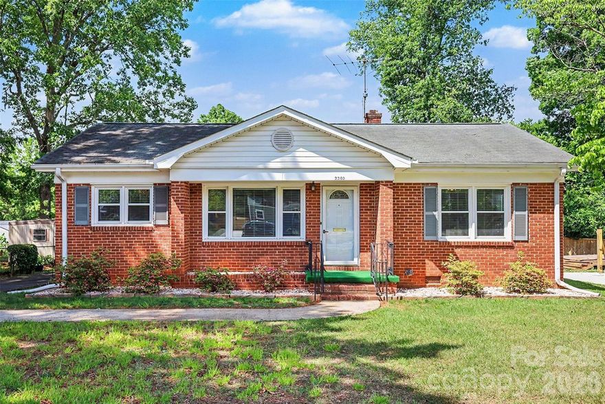Opportunity meets location at 2240 Ashley Road — a classic brick ranch just minutes from Uptown Charlotte. This charming 3-bedroom, 1-bath home offers approximately 1,100 square feet of functional living space and sits on a generous lot with multiple carports and storage shed. The property provides flexibility for homeowners or investors seeking simple, convenient living close to the city’s core. Built in 1956, the home combines charm with a well maintained and simple floor plan, including improvements to HVAC system (2024) and other home systems adding efficiency and peace of mind.
Positioned in one of West Charlotte’s rapidly evolving areas, this location places you within minutes of Uptown employment centers, dining, entertainment, and major commuter routes. Ongoing redevelopment, new construction, and continued investment throughout the corridor are driving increased demand and long-term growth potential, making this an attractive option for both owner-occupants and investors.
Whether you're looking for a primary residence near the city, a rental property, or a value-add opportunity in a growing area, this home delivers. With key system updates, a functional layout, and proximity to Uptown Charlotte, 2240 Ashley Road offers accessibility today with strong upside for the future.

Disclosure: 
1.) Underground Storage unit on property - no longer in use. Previously used for heating oil.
2.) Roof Inspection Completed - Inspection report available upon request.