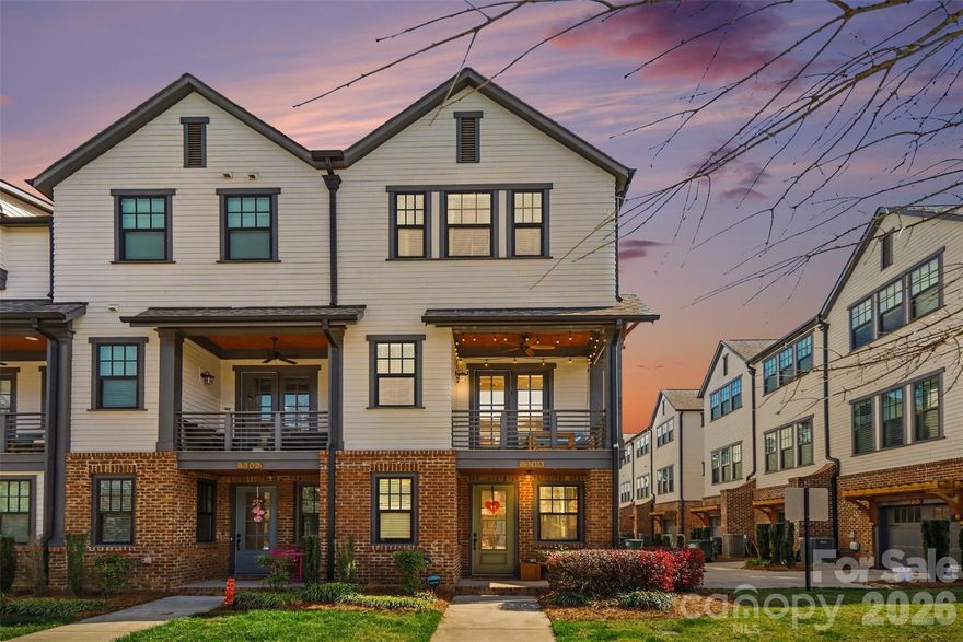 Welcome home to this stunning 3 bedroom/ 3.5 bath home that perfectly blends comfort, style, and everyday functionality. From the moment you arrive, you’ll be captivated by the inviting atmosphere and thoughtfully designed layout. Inside, you’ll find bright, open living spaces filled with natural light, creating the perfect setting for both relaxing and entertaining. The spacious kitchen offers ample cabinetry, generous counter space, and a seamless flow into the main living areas, making gatherings effortless and enjoyable. The primary suite serves as a private retreat, featuring a spacious layout and a well-appointed en-suite bath designed for comfort and convenience. Additional bedrooms provide flexibility for guests, home office space, or hobbies. Step outside to enjoy the outdoor living area, perfect for morning coffee, evening dinners, or simply unwinding while taking in the peaceful surroundings. Perfectly positioned in the heart of NoDa, this home places you just minutes from the vibrant energy of Plaza Midwood and Uptown Charlotte. Enjoy easy access to eclectic dining, local breweries, art galleries, and entertainment, all while coming home to your own private oasis. This property truly offers the ideal blend of urban convenience and comfortable living.