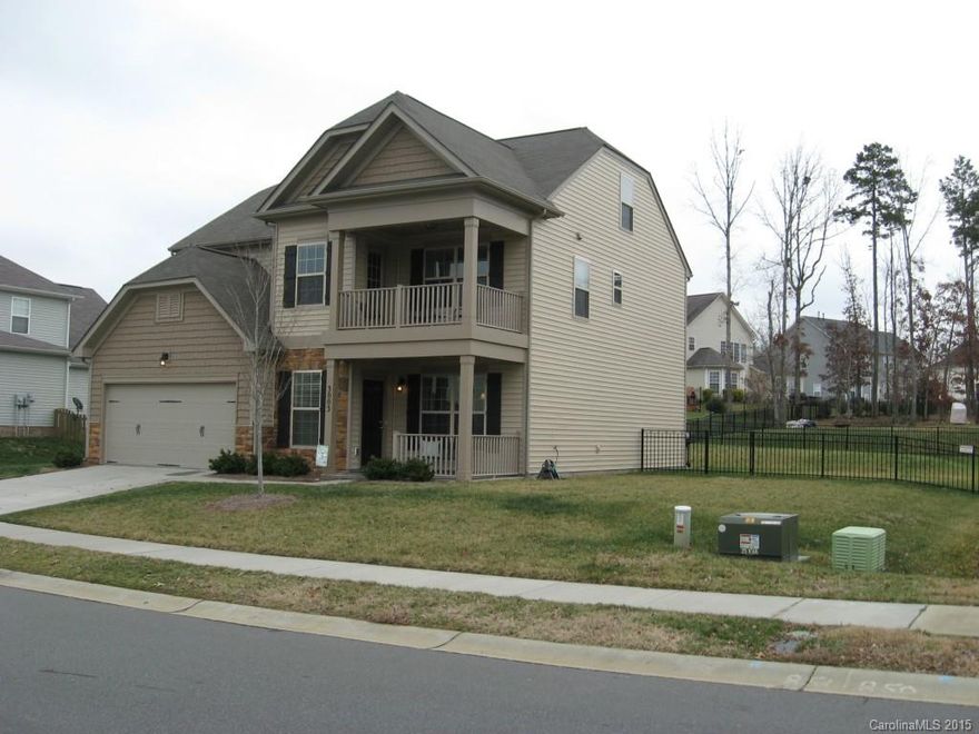 Construction completed in 2012! 42" Upgraded cabinets with granite counters and tile backsplash. Aluminum fence in back yard. 2nd story balcony off of the loft area. Finished 3rd floor with Bedroom/Bonus and private bath. Master bath features dual vanity, separate shower and soaking tub. Large walk-in closet. Secondary bedrooms provide ample space for full set of furniture. Guest bedroom on first floor.