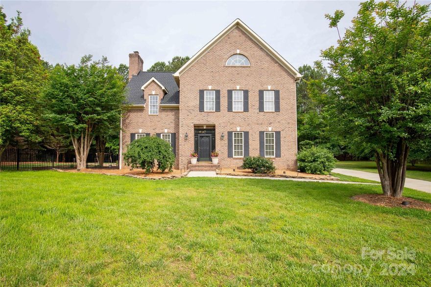 Welcome Home, where spacious luxury meets serene outdoor living on over 3 acres of land. This expansive home boasts over 4000 sqft of living space, providing ample room for all your desires & needs. Step inside to discover 3 bedrooms & 3 full baths, offering both comfort & convenience for you & your guests. The heart of this home lies in its ideal kitchen, perfect for entertaining with its generous island & pantry. Adjacent is the large great room, complete with a cozy fireplace, creating a warm & inviting atmosphere for gatherings. Ascend to the upper levels to find the larger primary bedroom. The third floor boasts a huge bonus room, providing endless possibilities. Don't forget about the partial basement, ideal for storage. Relax and rejuvenate in the inground saltwater pool, & a completely fenced backyard, offering privacy & peace of mind. This home also features a finished secondary living quarters with a full bath, laundry, and kitchen, providing flexibility for guests.