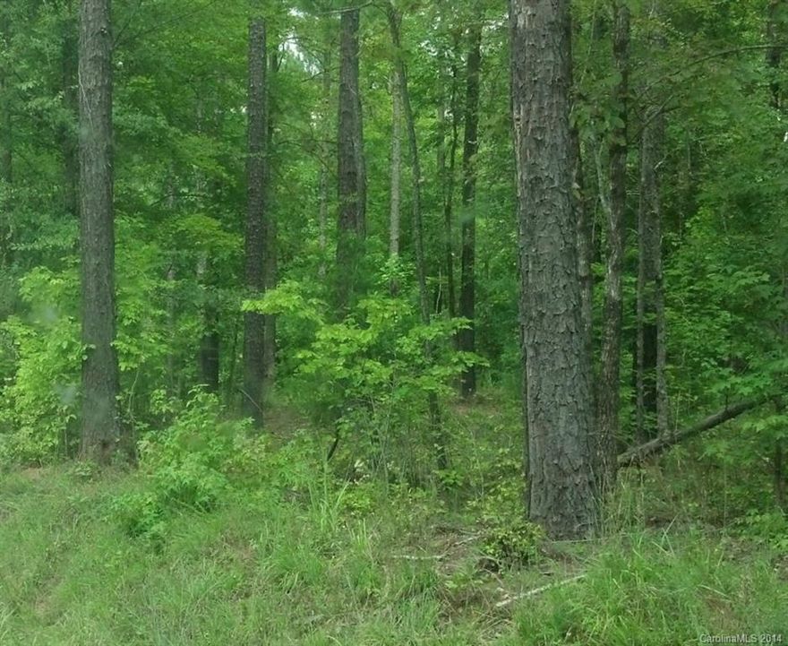 No sign on property. Wooded lot and very private setting. Surrounded by several large parcels of land. Beautiful hardwoods on the property.