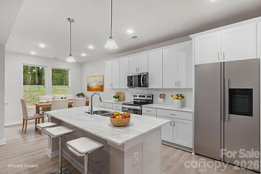 PRICED TO SELL!!! This stunning new construction home sits on 1.1 wooded acres, tucked away off a quiet private drive for the perfect blend of peace and convenience.

Step inside to an open, airy layout that’s ideal for modern living. The main level features a spacious living area filled with natural light, a beautiful kitchen with an oversized island, breakfast area, and a separate dining room—perfect for entertaining. The primary suite and a second main-floor bedroom offer easy access and flexibility for guests or home office needs.

Upstairs, you’ll find two additional bedrooms plus a flex space—ideal for a playroom, gym, or media area. Enjoy quiet mornings or evening gatherings on the covered back porch, overlooking your peaceful wooded surroundings. A large two-car garage provides ample storage and parking.

With no HOA, you’ll have the freedom to enjoy your property your way. Conveniently located just a short drive from Waxhaw, Monroe, and Lancaster, this home offers the perfect mix of seclusion and accessibility.

Experience country charm with all the modern comforts—schedule your tour today!