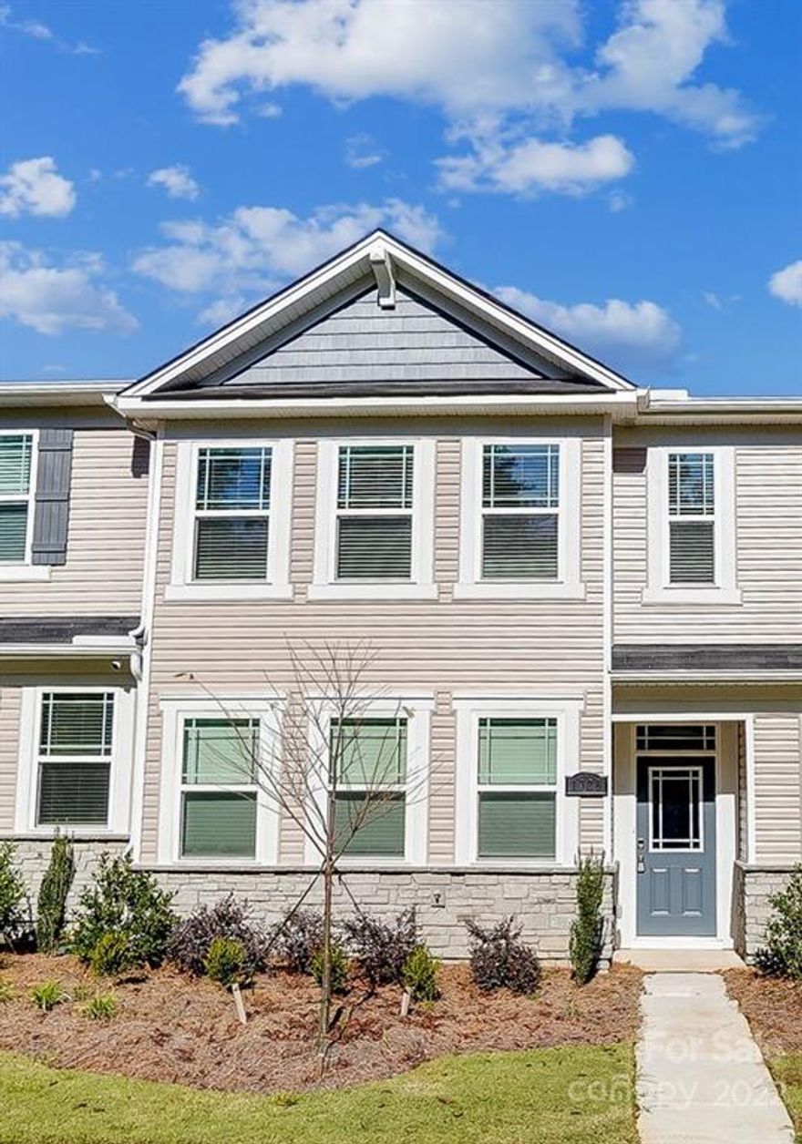 Our super popular plan "The Ava" Back on market and ready for move in! Conveniently located near 485 and Mallard creek close to Concord Mills and the University area! Beautifully appointed with upgraded cabinets, led disc lights, backsplash, fireplace, Gas cooking, tile and more! Ample parking with driveway, 2 car garage and carport.  Loft opens up to HUGE deck! Warranty included and up to 6% in seller paid closing costs with our preferred lender if closed by 12-22-22!