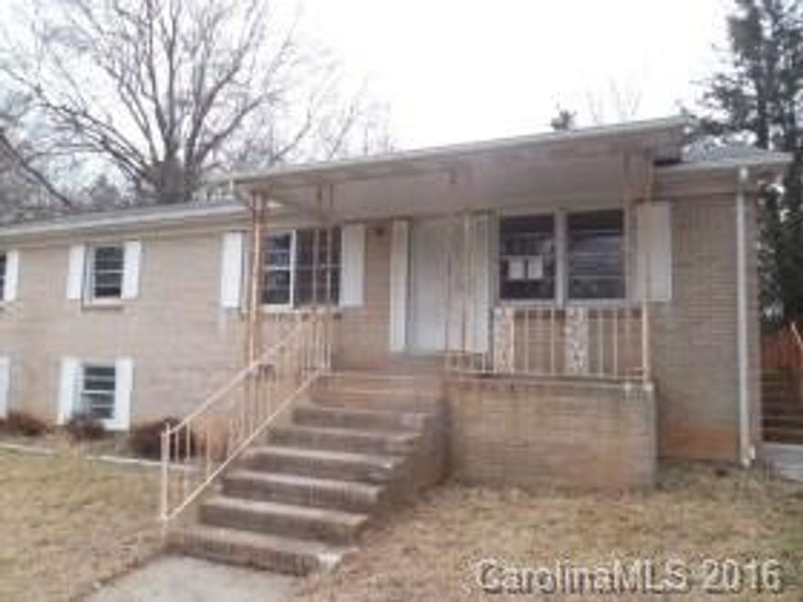 High ranch home with basement. with large lot.  Basement has room for expansion. Great deal for the area. Desirable Kannapolis schools.