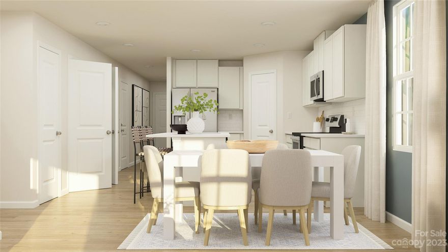 A chef-ready kitchen, breakfast nook and family room share a convenient open floorplan on the first level of this two-story home, offering direct access to the outdoor space. In a rear corner is the serene owner’s suite with an adjoining bathroom, while framing the front door is a peaceful bedroom. Upstairs is a versatile loft ideal for everyday activities, along with a secondary bedroom that affords you maximum privacy from the rest of the home.