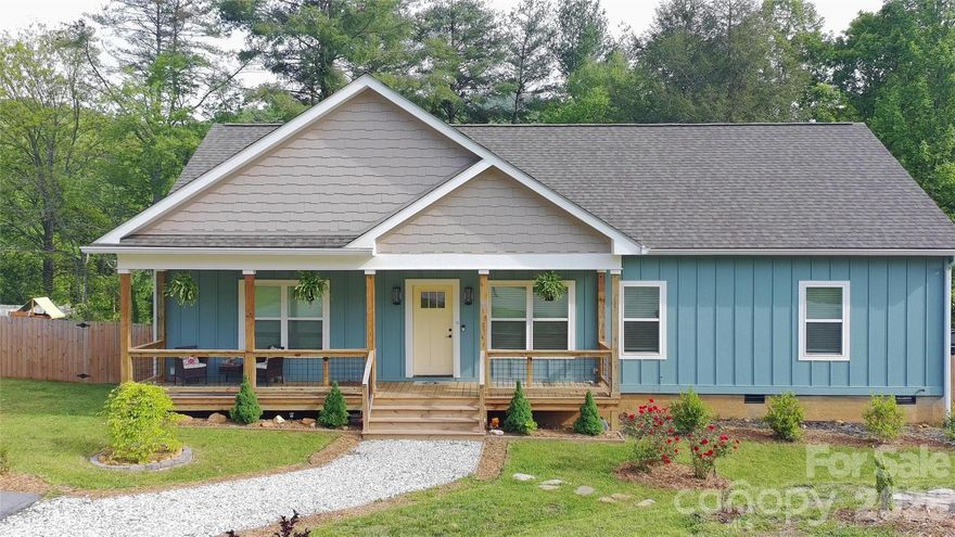 Modern 3BR/2BA family home in Bryson City’s desirable Arlington Oaks. 

This bright, open-concept residence features a chef’s kitchen with a large central island—the perfect hub for family life. The spacious primary suite has a soaking tub and walk-in shower, while secondary bedrooms feature charming accent walls and plenty of light.

Outside, enjoy a rare, massive, and fully fenced backyard complete with a premium playset, storage shed/workshop and built-in fire pit. Relax on the classic rocking-chair front porch and take in the fresh mountain air.

Unbeatable location: Close to Swain Middle School and MDCS. Just minutes to Ingles and IGA. Moments from Swain County Recreation Park, playgrounds, Deep Creek trails, and downtown dining.