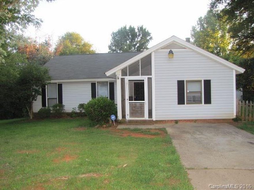Located on a corner lot, this ranch features a screened porch in front with a ceiling fan. The majority of the flooring is easy-care wood laminate and vinyl floors. The focal point of the living room is a corner wood-burning fireplace. Minutes to shopping, dining, schools and major roads! Pets conditional, including $250 non-refundable pet deposit per pet, 3 pets max.