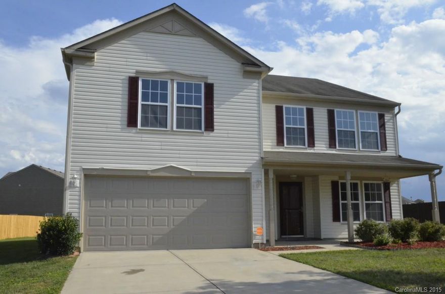 This beautiful two story home shows very well and is move in ready.  New carpet and freshly painted.  Gas fireplace in large open great room.  Kitchen is open to the great room with a very large pantry.  The master bedroom is large.  The master bath has, garden tub, and a nice size closet.  All bedrooms are nicely sized.