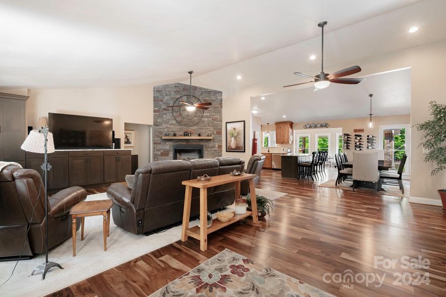 Come discover your little piece of heaven on earth with this completely renovated and updated home on 7.5 acres of private tranquility.  From the spacious family room to the chef's kitchen to the primary suite and all of the outdoor entertaining spaces, you will feel like you have stepped into the pages of a magazine!  No detail has been overlooked.  This home is full of charm and character with a split floor plan to provide privacy for all.  And the detail continues to the outdoor living / kitchen area with a custom designed wood-burning pizza oven covered with exquisite tile work, a custom built covered bar area with double tap kegerator, an 18'x36' 4' deep sport pool (perfect for volley ball) with tanning ledge, outdoor shower, fire pit, greenhouse, and multiple outbuildings including a 3-bay RV Garage and workshop.  There are simply too many details to list, so be sure to check out the "Updates and Inclusions" attachment to the listing.  This is a MUST SEE property! Bring Backups!