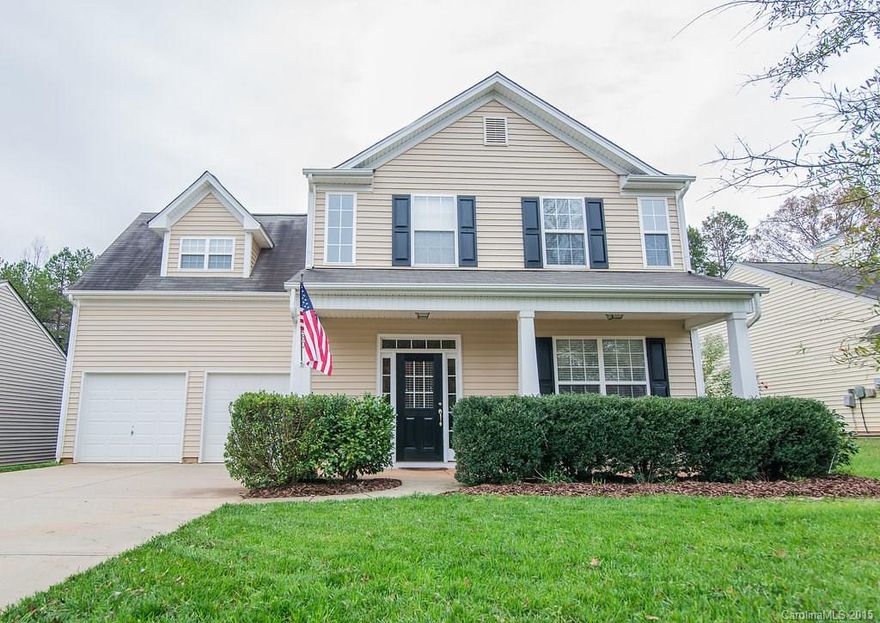 Gorgeous new listing in Legacy Park! Private backyard with trees. Open floor plan. Three bedrooms and large bonus room on 2nd floor. Updated kitchen. Great curb appeal with covered front porch. Situated in back area of neighborhood with a side road for easy access to main roads.