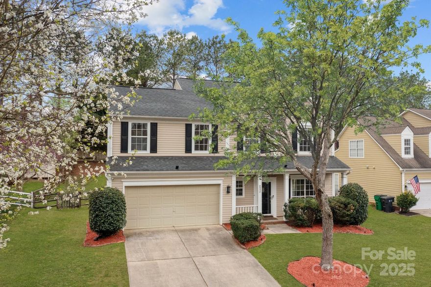 Amazing two-story home features 3 bedrooms, 2.5 baths with stunning two story family room and office area. The property is situated in a highly sought-after community in the heart of Charlotte. Ideal for outdoor enthusiasts who enjoy hosting, featuring a built-in outdoor kitchen, patio and gazebo. Numerous upgrades include Brand New Siding, updated roof and newer HVAC systems, new kitchen counters. Neighborhood amenities comprise outdoor pool, tennis courts, frisbee golf, recreational area, walking trails and clubhouse. Washer and dryer, plus top of the line refrigerator included.
HVAC units (2) 2023, Vinyl siding 2025, updated roof 2010, kitchen granite 2025, outdoor kitchen and gazebo.