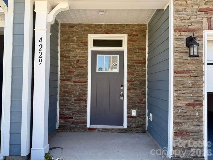 BRAND NEW !!!

This brand-new Bristol plan townhouse is now available for rent in Harrisburg Village subdivision, offering 3 bedrooms, 2.5 baths, a 1-car garage, and over 1,700 square feet of modern living space.

The main level features Enhanced Vinyl Plank (EVP) flooring throughout. An elegant entryway with wainscoting leads to an open-concept kitchen, dining area, and family room with backyard access. The kitchen is fully equipped with white cabinetry, dark gray quartz countertops, a white subway tile backsplash, a walk-in pantry, and stainless steel appliances.

Upstairs, the primary suite includes a large walk-in closet and an ensuite bath with a double-bowl vanity and a tiled shower with a bench seat. Two additional bedrooms and a laundry room complete with a washer and dryer are also located on the upper level. Additional highlights include quartz countertops in all bathrooms and stairs featuring composite treads with metal balusters.

Residents can enjoy community amenities such as an outdoor pool and cabana, a dog park, paved walking trails, and a playground. MUST SEE HOUSE.