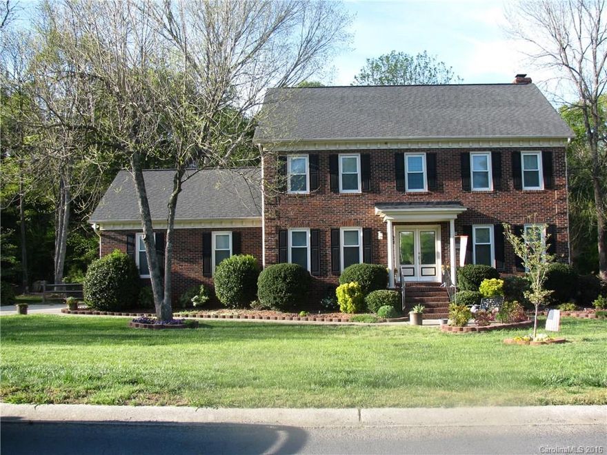 Full Brick Home with brick steps that lead to a double door entry.Granite counter tops Side load garage wth xtra long driveway. Wired workshop with heat. All bathrooms have been renovated, updated light fixtures,new d/w, new furnace,new patio doors,garage & front doors. Homeowners have added a portico over the front door. Yard is fenced with gazebo on deck. Paver Patio & lanscape lighting. 1YR AHS H/W included Plus 5k flooring allowance w/acceptable offer. NO HOA! Great Schools!!