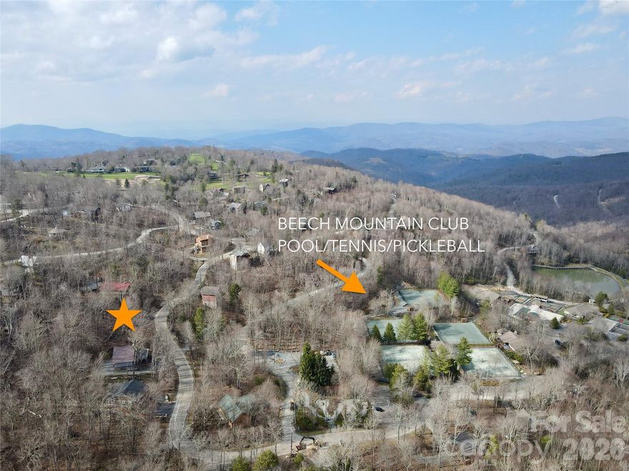 Located at approximately 4,420 feet in elevation, this Beech Mountain homesite offers a fantastic opportunity near some of the area’s most desirable amenities. Situated just one block from the Beech Mountain Club’s 13-acre recreation park, owners can enjoy convenient access to tennis, pickleball, a wellness center, pool, activity building, pavilion, lawn sports, and administrative offices. The lot is also only about two and a half blocks from Lake Coffey, and close proximity to the Beech Mountain Club golf course. The building site will likely require a driveway similar to 220 Lake Road. City water, sewer, cable, and electricity are available at the site. Beech Mountain Club membership is available upon payment of the club initiation fee.