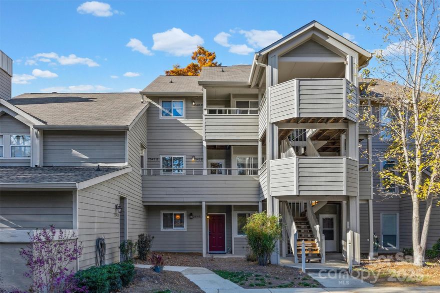 Welcome to 2545 Stockbridge Drive.  This move-in-ready, fully renovated ground floor unit in Creswisk is sure to impress!  Overlooking a pond w/covered patio this unit boasts all new EVERYTHING!  Updates include; New kitchen including  cabinetry, countertops, tile work, flooring, appliances. New water heater, new washer/dryer,  new flooring throughout, new lighting, and new bathroom w/ large walk in shower.
Located minutes away from South Park Mall, Ballantyne and within walking distance of a Harris Teeter anchored shopping center.  HOA fees cover exterior maintenance, landscaping, pool, water, trash and recycling and parking.