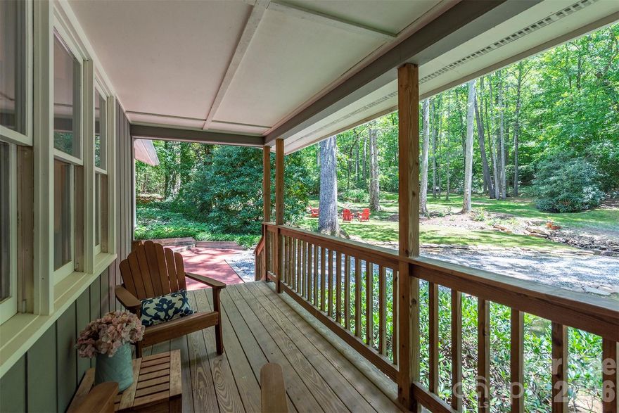 This is a property for people who want to actually feel where they live. A private drive winds through 1.4 wooded acres to a home where a babbling creek sets the soundtrack and a horse pasture fills the view from the back deck. The 2,016 sq ft single-level floor plan is thoughtfully connected — living to kitchen to dining and family room — so the home feels both open and grounded. The primary suite is genuinely restful, with a separate sitting area, a large creek-view window, and french door access to the deck. Out back, a detached garage serves double duty as a workshop, with 415 sq ft of attic storage above. Front porch or back deck. Creek or pasture. Morning coffee or evening glass of wine. Here, the choice is always yours.

And when you do venture out, everything you need is just down the road. Locally owned businesses like Short Sleeves Coffee, Town Hardware, Okie Dokie's BBQ, Good Company Pizza, Grovemont Public Library & Park, Oven Bird Bakery, Papaw's Place, and a bike park are all within easy reach — the kind of small-town conveniences that make staying close to home feel like a lifestyle, not a compromise.