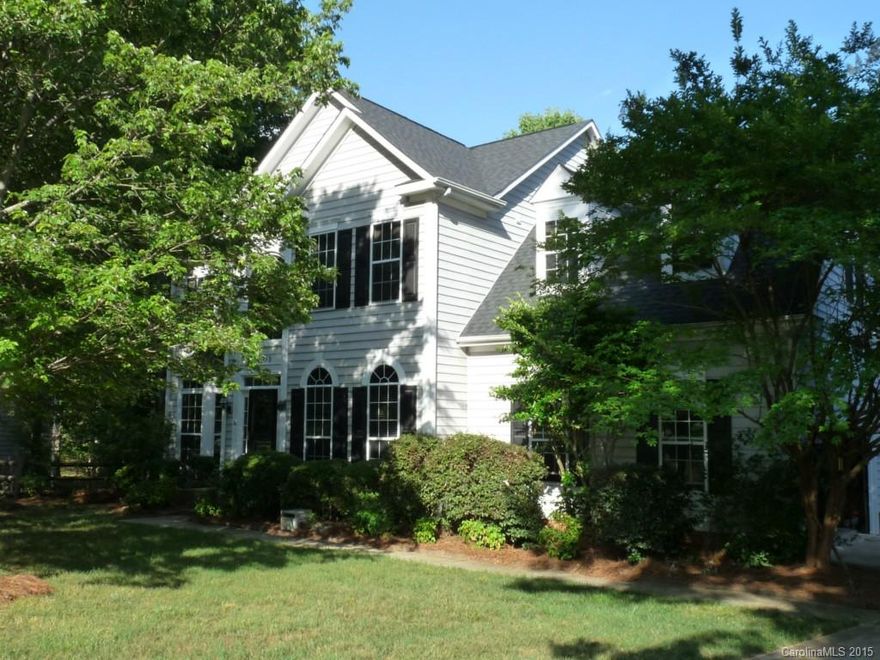 Picturesque setting w/ lovely trees, huge deck & fenced yard. Hardwood floors, new carpet in Great Room, new HVAC w/ dual stage a/c units.  Kitchen has stainless steel appliances, over-sized pantry & unique, gorgeous granite counter tops.  Bright & airy breakfast room. Office has room for large desk, bookcases & 2 large chairs. Deck is being refinished. Roof is less than 2 years old. Beautiful home that's perfect for professional couple, family or anyone looking for tranquility.