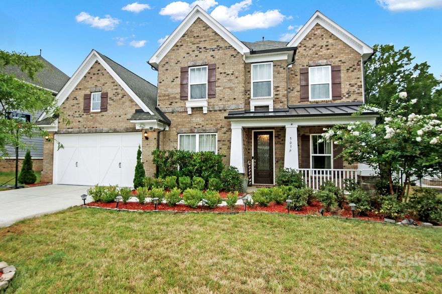 NEW $25,000 PRICE ADJUSTMENT! Fabulous 2-story, 5 bedrm home in Habersham! If you love to entertain this home is for you! Chef's kitchen boasts Kitchen Aid appliances, refrigerator that conveys, wall oven & microwave, gas cooktop, oversized island/breakfast bar, granite counters, Designer lighting, open to great rm w/Stone gas fireplace & sunroom w/tons of natural light. Comfortably host family & friends with the downstairs guest suite & fully private bath. All bedrms have walk-in closets. Don’t miss the great nook under the stairs! Upstairs find 4 additional bedrms including the primary suite, Jack & Jill bathrm, laundry rm & loft perfect for additional workout space or play area. Off the sunroom is the cozy wood deck that overlooks the private fenced backyard w/beautiful pavered patio & pergola. Gas line for grilling out. Keypad Entry. This remarkable home is spacious with ample storage! Top rated Fort Mill schools. Close to I-77, Baxter Village, Kingsley, Restaurants & more!