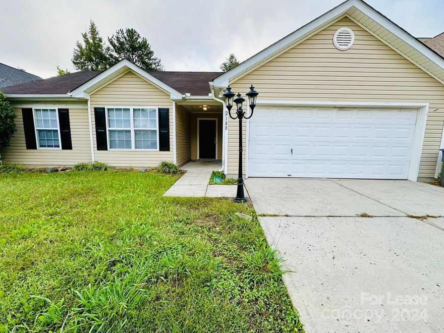 Adorable 3 bed, 2 full bath ranch home located in desirable Mallard Pointe neighborhood. Home is a short drive to a booming downtown Kannapolis that offers a baseball stadium, restaurants and breweries. Walk in and be greeted to a large living room with fireplace. Spacious kitchen with plenty of cabinets. Master bedroom offers plenty of comfortable space with a full bath. Two additional bedrooms adorn this cute ranch home with another full bath. Walk out into your large fenced in backyard and sit on your patio to enjoy those fall nights.