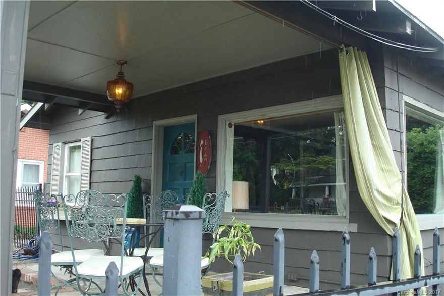 This is a must see home... Really! This charming cottage has served as a great vacation rental and is set up for two separate living areas. Live in one side and rent the other! This home is also in a commercial zone so you can set up your business in one section and live in the other! The possibilities are endless! Being just steps from all that Hendersonville has to offer, this home has too much to pass up! Handicap ramp in the back and room for about 7 vehicles in the parking area.