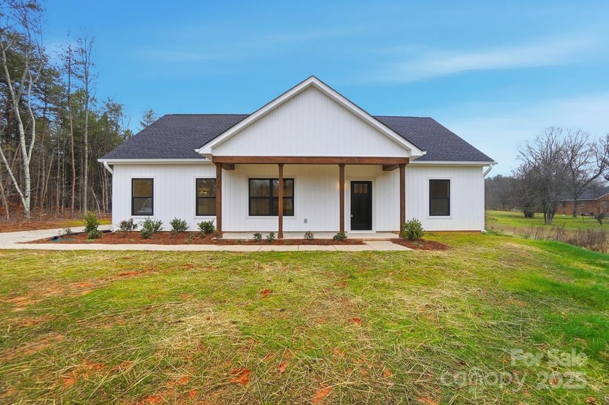 COMPLETED NEW CONSTRUCTION! Welcome to 124 Rollingbrook Road, a beautiful move-in ready ranch style home featuring Oak and Willow Builders' updated Yorktown model layout (added a 3rd full bathroom and a 1/2 bathroom). This thoughtfully designed residence offers almost 1900 square feet of modern living space, featuring 3 bedrooms and 3.5 bathrooms. The functional layout is perfect for entertaining family and friends, while providing privacy, as every bedroom serves as a suite with its own dedicated full bathroom, plus a convenient powder room off the kitchen for guests.

The home boasts a grand, open-concept living area with gorgeous vaulted ceilings and large windows that fill the space with tons natural light. The gourmet kitchen is a true showstopper, featuring quartz countertops, a large center island / breakfast bar, and an adorable coffee bar with matching tiled backsplash. The walk-in Butler's pantry off the kitchen is equipped with pocket doors and custom shelving for maximum storage. The primary suite offers a spa-like retreat with a tiled shower, separate soaking tub, and a spacious custom walk-in closet (no wire racks here). Additional highlights include a large laundry room with matching cabinetry and an farmhouse sink. Built with care and quality craftsmanship, this home is ready for its you to start your next chapter. All Oak & Willow Builders' Homes come with a 10-YEAR Quality Builders Warranty for everlasting peace of mind.