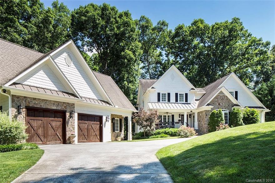 Charming Myers Park home; Master on main, .7 are lot w/circle drive, detached garage w/unfinished 1651 Sq ft (perfect for office or storage), private backyard/stone terrace/arbor, SO much storage space/closets, hardwoods throughout, Viking appliances/open kitchen. We love all the windows and sunlight in this home! Skylights in great room. SO much charm throughout! Walking distance to schools and a 5 minute drive to Southpark. Ideal location; plenty of parking for guests on circle drive.