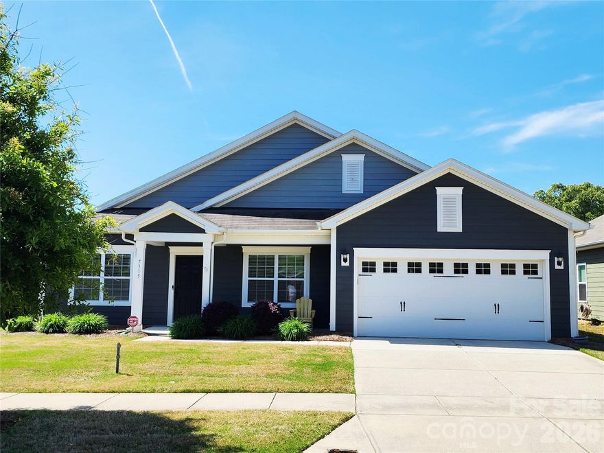 Discover the perfect blend of comfort, efficiency, and convenience in this beautifully designed solar-powered home, where modern living meets smart energy savings. As utility costs continue to climb, this home offers the advantage of sustainable power—helping you enjoy long-term savings while reducing your environmental footprint.

Step inside to a thoughtfully crafted split-bedroom floor plan that enhances both privacy and tranquility, creating distinct living spaces that minimize noise and maximize comfort for everyone in the household. The layout flows effortlessly, making it ideal for both everyday living and entertaining.

Out back, a spacious, open backyard awaits—offering endless possibilities for outdoor living, gardening, play areas, or future custom touches. It’s a blank canvas ready for your vision.

Perfectly positioned for convenience, this home is located just 15 minutes from Charlotte Douglas International Airport and only minutes from Interstate 485. Enjoy quick access to shopping, dining, and designer brands at Charlotte Premium Outlets, where a vibrant mix of retail and restaurants is right at your fingertips.

This home offers the ideal combination of energy efficiency, thoughtful design, and unbeatable location—a rare opportunity to enjoy modern living with lasting value.