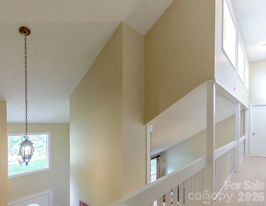 This beautiful home is perfectly located in a  quiet South Charlotte neighborhood close to the Arboretum, Malls, Greenway, Pineville Hospital, I 485, the Charlotte Douglas Airport,  and only a 15 minute drive to Uptown Charlotte.  Best of all -  there are NO HOA RESTRICTIONS! Great layout for entertaining and everyday living. Vaulted Great Room with floor to ceiling brick fireplace, eat in Kitchen w granite counter tops, formal dining room, laundry and half bath are all located on the main level. Upstairs the large Primary Suite has  dual closets and a full en suite. 2 spacious light filled Bedrooms  feature a Jack & Jill Bath with separate water closet! The single car garage is extra long and has room for overflow storage. The expansive and serene back yard is fenced and the deck was recently remolded.  Such a great find in a neighborhood close to every amenity you would ever need or want!