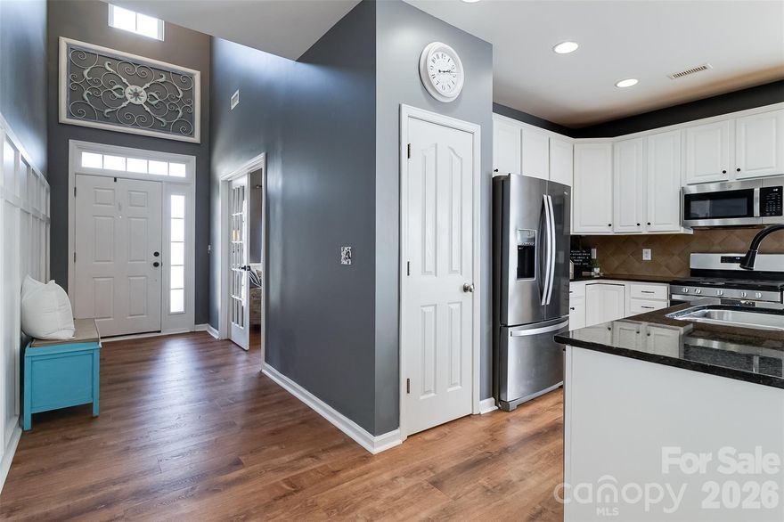 This well-maintained 4-bedroom, 2.5-bath home offers the space and layout today’s buyers are looking for.
Step inside to brand-new flooring and a bright, open-concept main level designed for connection. Whether you're hosting friends or enjoying a quiet night in, the spacious layout flows effortlessly into a stunning kitchen featuring granite countertops, abundant cabinetry, and a built-in coffee/wine bar that makes mornings smoother and evenings more inviting.
The main-level primary suite offers privacy and convenience with its own ensuite bath, while a dedicated home office gives you the flexibility to work or study without sacrificing space.
Upstairs, you’ll find three additional bedrooms, a full bath, and a versatile loft — perfect for movie nights, a playroom, teen hangout, or even multi-generational living.
Out back? A fully fenced yard backing to peaceful woods — no rear neighbors, just privacy and room to relax.
Located in the highly desirable Westland Farm community, you’ll enjoy a neighborhood pool, walking trails, and playground — all just minutes from downtown Mount Holly, the airport, and Charlotte.
With a new roof, thoughtful updates throughout, and a seller-provided home warranty for added peace of mind, this home is ready for its next chapter.