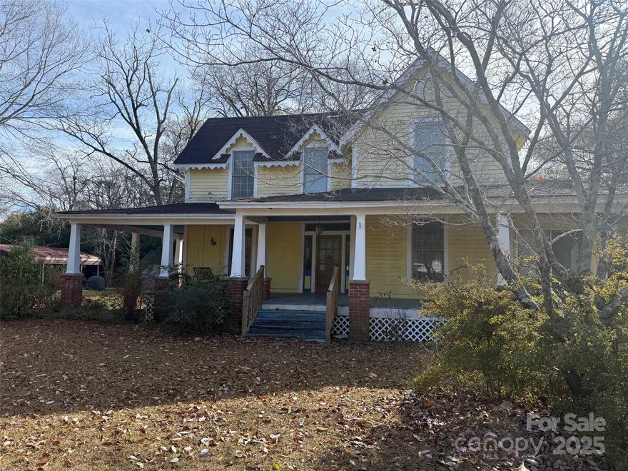 Very quaint, hard to find, Unusual, country home in every-sense of the WORD!  THIS is a FIND!  Nestled on 1.51 acres, w/ LOTS of outbuildings, home was built in 1900, according to records.  It looks like an updated (somewhat) rustic backwoods home, which it was when it was built. Let me rephase....not too updated!  It does have electricity but all the characteristics of a 'back woodsman home'.  You'll fall in love with 'yesteryear'!  Make it a cottage to 'BED N BREAKFAST'.  Endless possibilities!   Call for a 'guided' tour of this beautiful home, grounds, & outhouse.  It's truly an ADVENTURE!