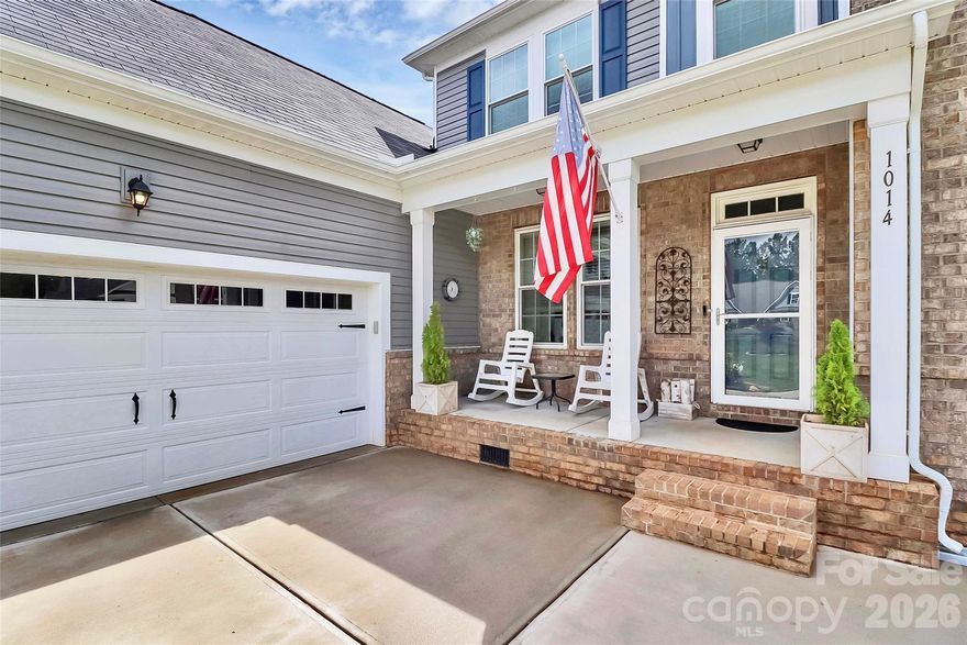 Welcome to country -style living in Lauren Pines! Situated on over an acre, this beautiful home offers space, comfort and versatility. The main level features a flexible dining room ( currently used as a cozy library) , a private home office across the hall and a spacious kitchen with granite countertops and a large center island that opens to the living room with a gas fireplace. The primary suite is conveniently located on the main floor with an en suite bath. Upstairs you'll find three additional bedrooms, a large bonus room, and an extra flex room perfect for a second office, playroom, or hobby space. Enjoy peaceful surroundings with a room to live, work and grow!