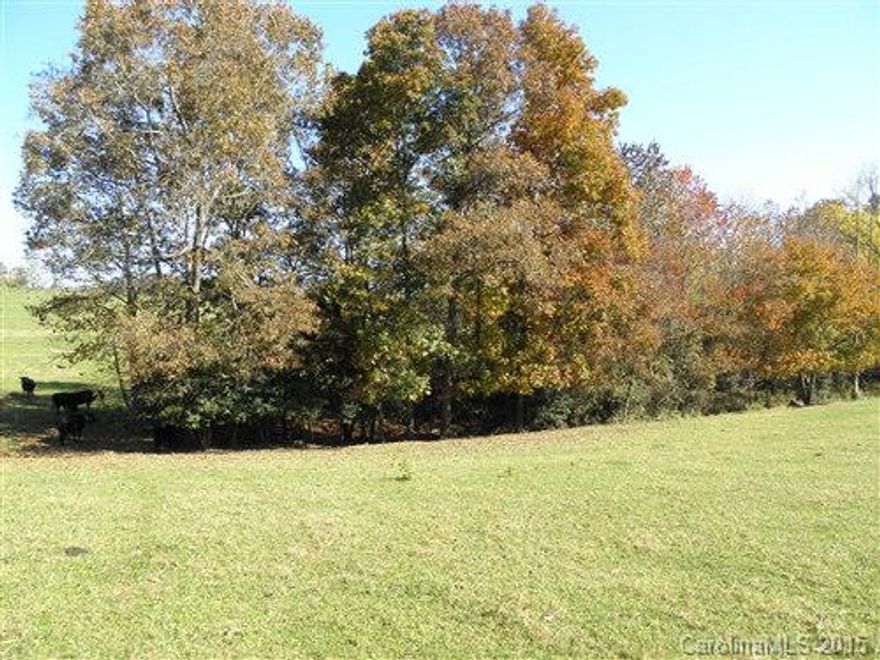 32 acres of wooded and pastured land on a side hill side with numerous awesome home sites. The property has access to utilities and county water, has its own spring and spring house and even has a natural year round running branch. The property is private and spacious with beautiful distant views. The Rocky Springs is a lovely rural area, yet close to Hiddenite, Taylorsville and Statesville. This is a rare opportunity and certainly warrants a good look. No manufactured homes or chicken houses.
