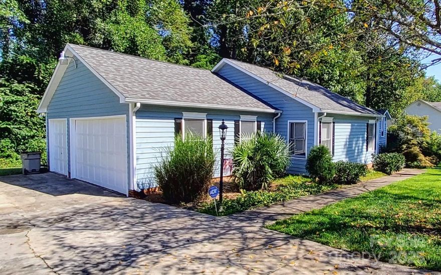 Welcome to this inviting 3-bedroom, 2.5-bath home with 1,554 sq ft nestled on a beautiful .52-acre lot in a very desirable neighborhood! Offering a rare 3-car garage, a convenient half bath just off the garage, and a functional split-bedroom floor plan, this home is full of features today’s buyers will love.
Step inside to find new carpet, updated flooring in the living room, and a cozy wood-burning fireplace. The kitchen offers abundant cabinets and counterspace, making it perfect for everyday living and entertaining. Outside, you’ll enjoy the freshly painted exterior, beautiful landscaping, and a spacious deck with brand new decking boards—ideal for relaxing or gathering with friends and family.
While the home offers many updates, it also provides an excellent opportunity for personalization. Conveniently located just minutes from shopping and dining and within 30 minutes of Charlotte, this property combines comfort, location, and potential. Don’t miss it! Mls# 4287162 $330,000