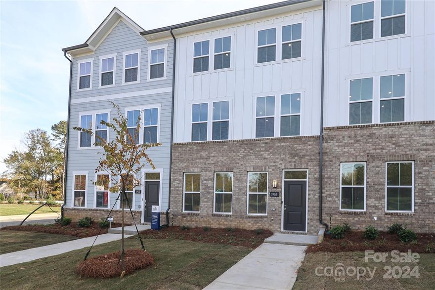 Welcome to University Areas newest Community, Galloway Towns. In this END unit DUAL Owner's suite three-level townhome you will find all the bells and whistles.  First floor has one bedroom and a full bathroom & two car garage. On the Second floor enjoy the beautiful kitchen with white cabinets that comes with a center island with Kitchen Aid appliances, gathering room with a linear electric fireplace & a deck. On the third level enjoy 2 bedrooms. Both owner's suites come w/ a trey ceiling, a LARGE walk-in closet, & a spa like bathroom.  The spa bathroom has a tiled shower/glass door.  This home will NOT disappoint!  Come enjoy maintenance free living her in Galloway Towns. Some of the amenities include water, Internet, cable tv, dog park, tot center, walking trails & so much more. This beautiful, serene community is tucked away w/ mature trees bordering the community with lots of privacy. Close to grocery stores, restaurants, schools, highways & more. Special Incentives going on NOW!