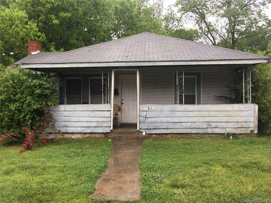 Great opportunity! Investment property for sale close to Johnson C Smith University and downtown.  Property needs some work. Home sold "As Is" with no repairs/allowance. Please don't disturb tenant,currently month to month@ $600/month; indicated willing to stay. Access to interior available during due diligence.Seller requests proof of funds/bank qualification letter with offer