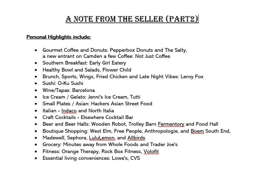 South End - Residential