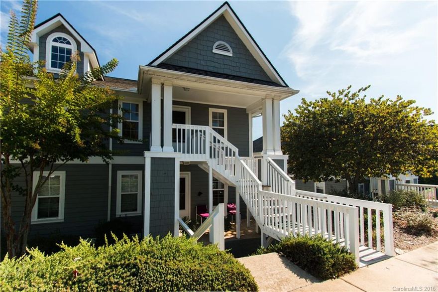 Beautiful End Unit In Desirable Biltmore Commons. This Well Maintained Home Features a Large Kitchen w/ Abundant Cabinet Space, 2 Master Suites, Cozy Fireplace, Screened in Private Back Deck, Several closets for storage & Mountain Views from the Front Porch.Community is filled w/ Amenities that Include a Clubhouse w/ social room for entertaining, Fitness Center, Lovely Pool, Tennis Courts that overlook Beautiful Mountains. Conveniently Located near Shopping, Dining, & Vibrant Downtown Asheville.