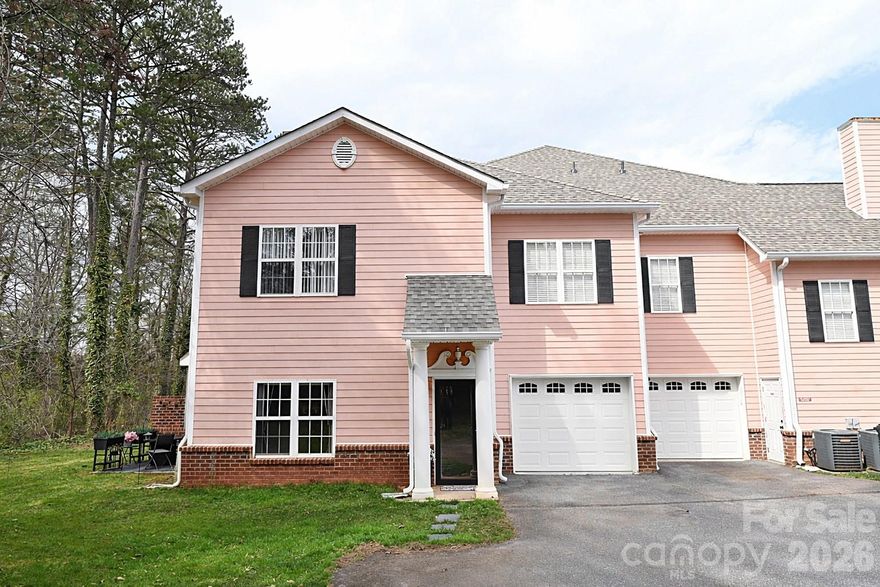 Ideally located near Viewmont, Hwy 127, Lake Hickory, and Downtown, this private condo is tucked away at the back of the highly sought-after 21 Vendue community and is sure to impress! Beautifully maintained, it features an open floor plan designed for entertaining, with the kitchen, dining area, and living room flowing seamlessly together. Just off the kitchen, you’ll find a private patio—perfect for enjoying your morning coffee while overlooking the peaceful wooded backdrop. The main level includes a spacious primary suite with a walk-in closet and a spacious bathroom. The bath offers a convenient Jack-and-Jill layout, also connecting to a half bath accessible from the dining area for guests. Upstairs, there are two generously sized bedrooms, a shared full bath, loft area at the top of the stairs and a convenient laundry closet. Don’t miss your opportunity to own this wonderful property!