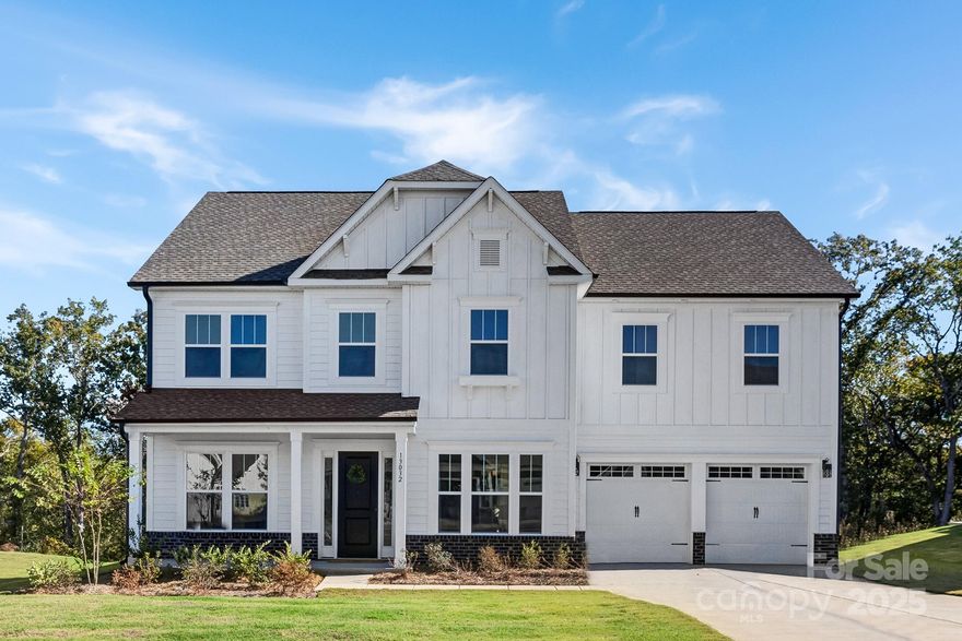 Quick Move-In Opportunity! This stunning semi-custom Bedford floorplan offers 3,193 sq. ft. of flexible living space with 4 bedrooms, 3.5 baths, and upgraded features throughout. The main level includes a private study, formal dining with tray ceiling, and an open-concept great room with gas fireplace. The designer kitchen boasts a waterfall quartz island, porcelain farm sink, stainless steel appliances, a butler's pantry, and a non-vented canopy hood. A rear screened porch provides ideal indoor-outdoor living. Upstairs, the spacious primary suite features a spa-inspired bath with garden tub, tiled shower, and dual vanities. Three additional bedrooms, including one with a private bath, a game room, and a large laundry room offer space for everyone. Located in the sought-after Edgewater Golf Course Community with pool, clubhouse, boat docks, and scenic walking & biking trails. A must-see for buyers seeking comfort, style, and convenience.