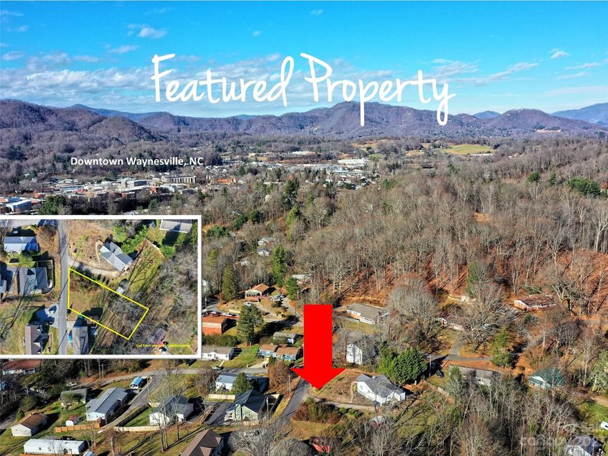 In town lot to build your mountain home!! City Water and City Sewer available! Easy Access! Paved road! Level lot that slopes down in the back. GREAT LOCATION! Less than a mile to downtown Waynesville! Convenient to other areas in Western North Carolina including Asheville, Western Carolina University, Harrah's Cherokee Casino, Great Smoky Mountains National Park, Blue Ridge Parkway. Take a look and make your vision of building a home in WNC a reality!
